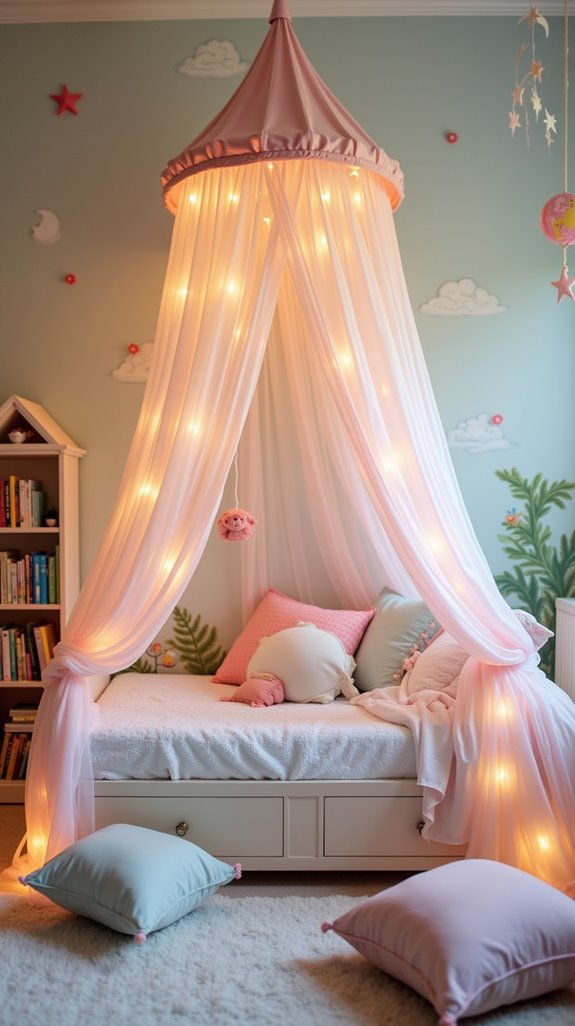 enchanted cozy canopy beds