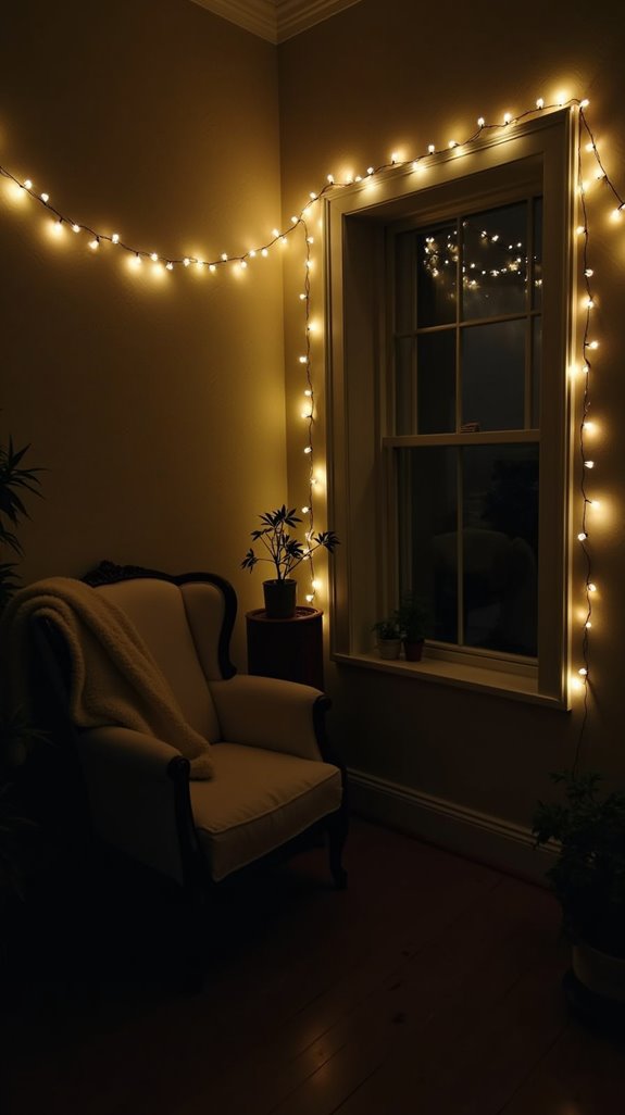 enchanting glow of fairy lights