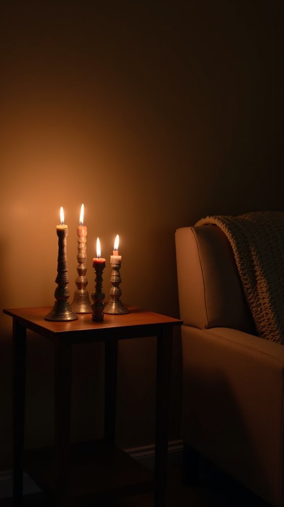 enchanting soothing candle ambiance