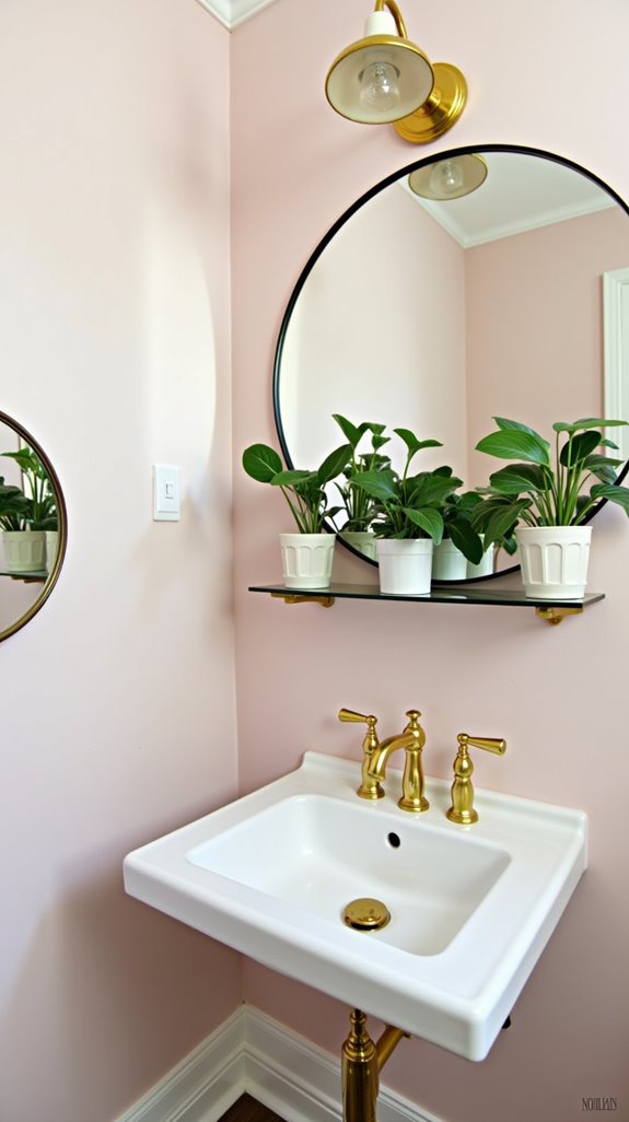 enhance space with mirrors