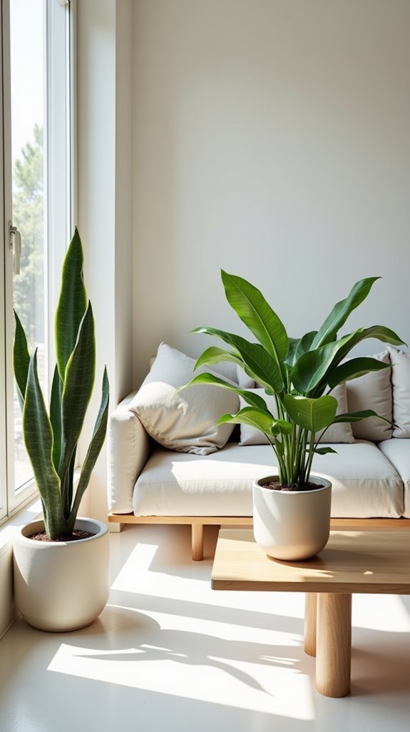 enhance space with plants
