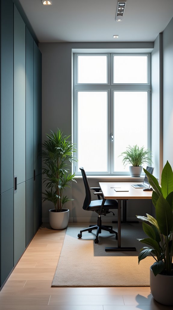 enhance workspace with acoustic panels