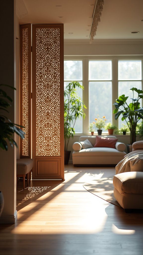 expressive decorative room dividers