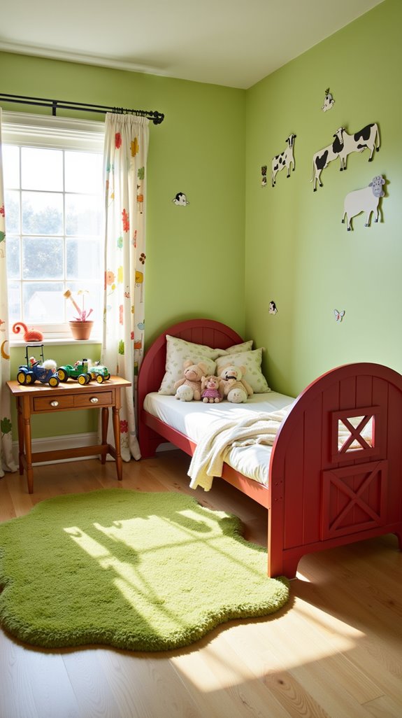 farmyard themed toddler decor