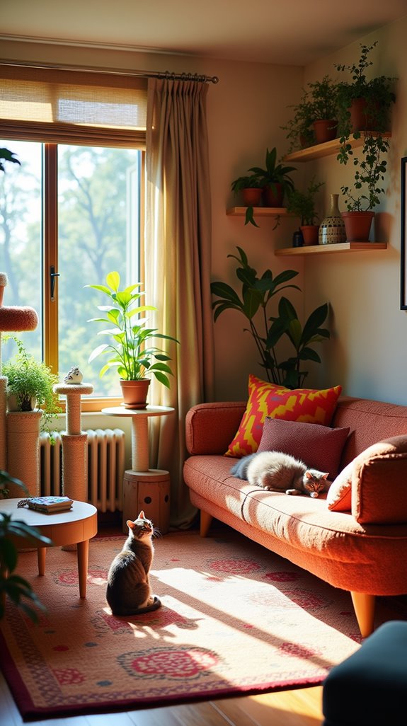 feline friendly home design