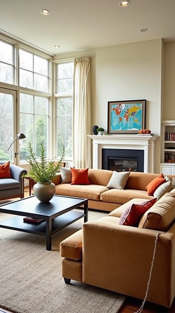 flexible family room design