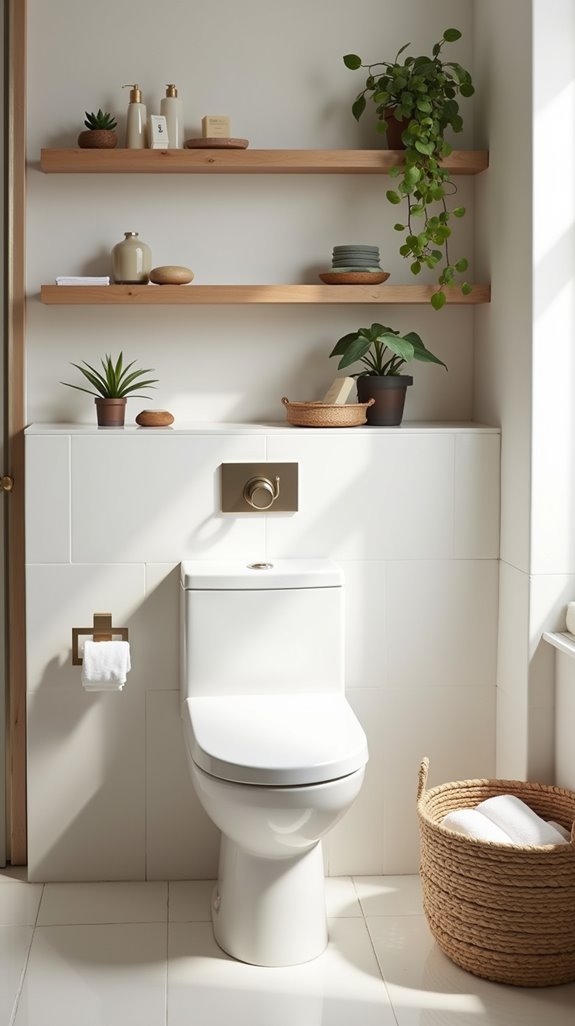 floating shelves for display