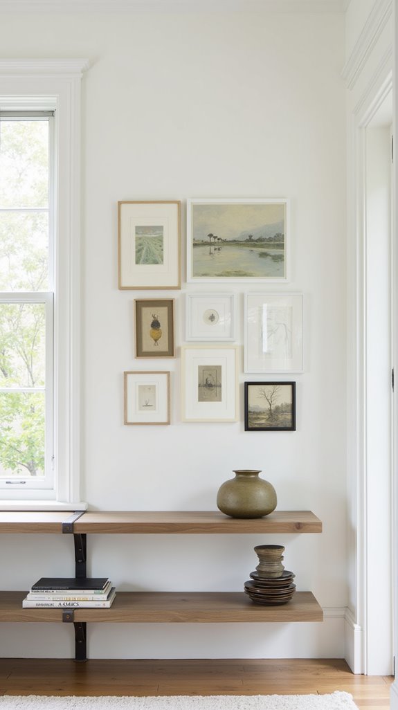 gallery wall art display