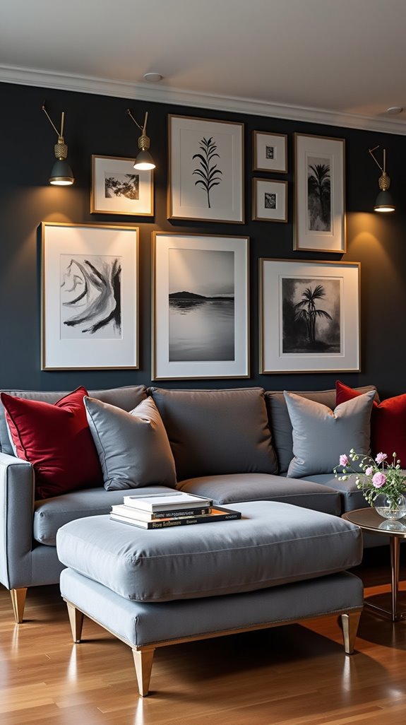 gallery wall for personality