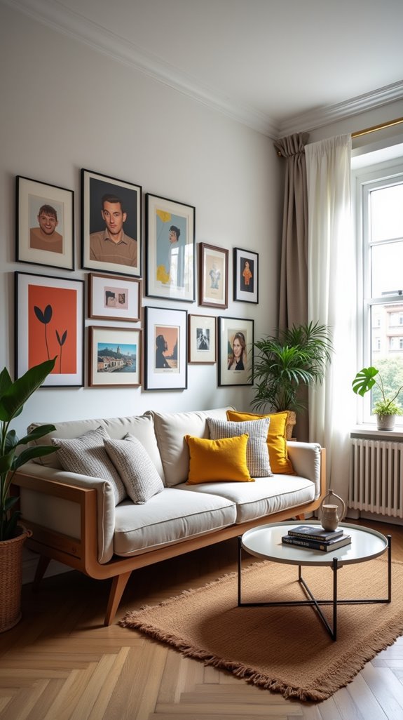 gallery wall personalization ideas