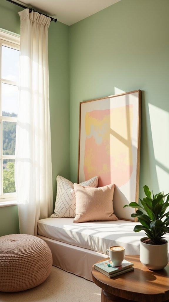 gentle pastel color infusion