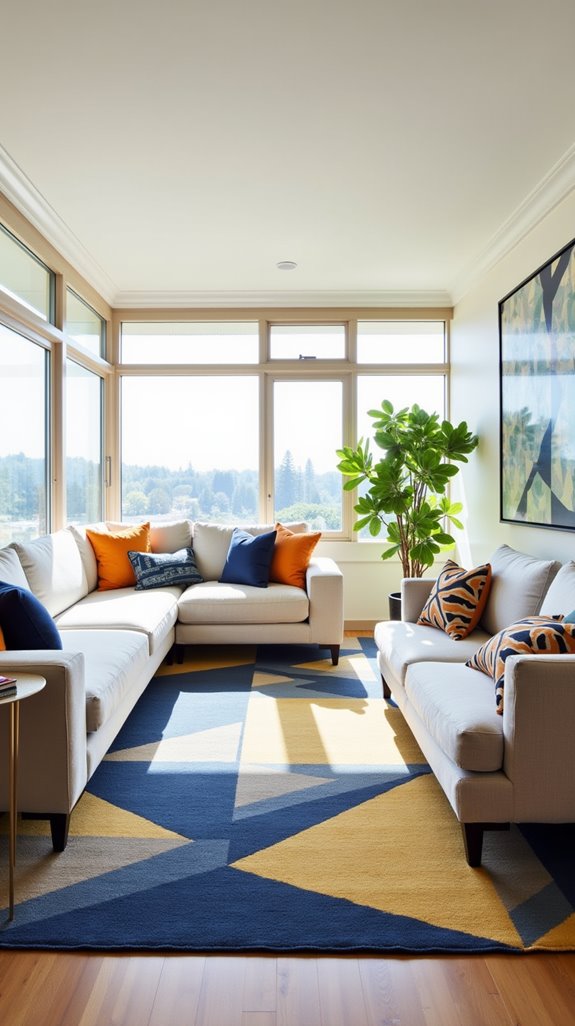 geometric rug design ideas