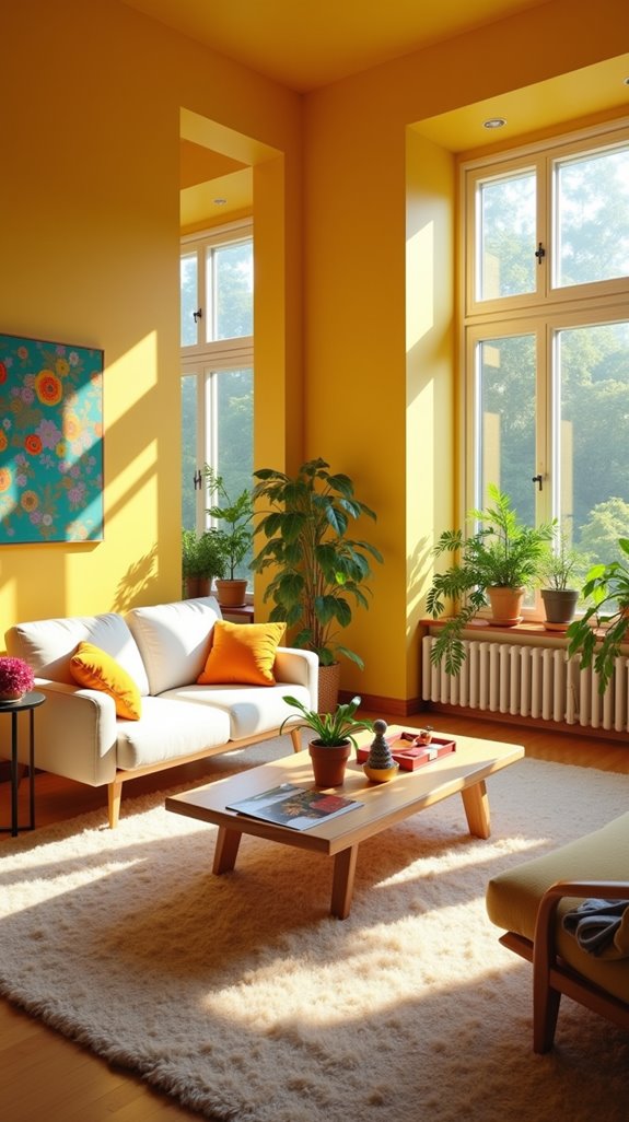 goldenrod yellow boosts cheerfulness