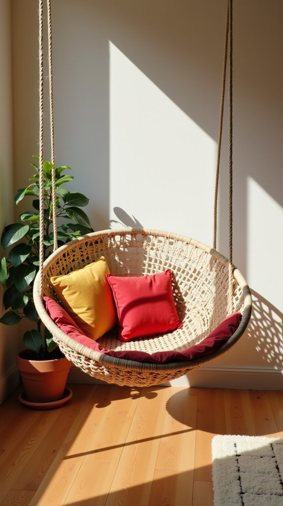 hammock chair cozy corner
