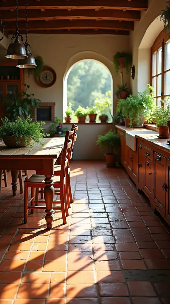 handcrafted terracotta tiles charm