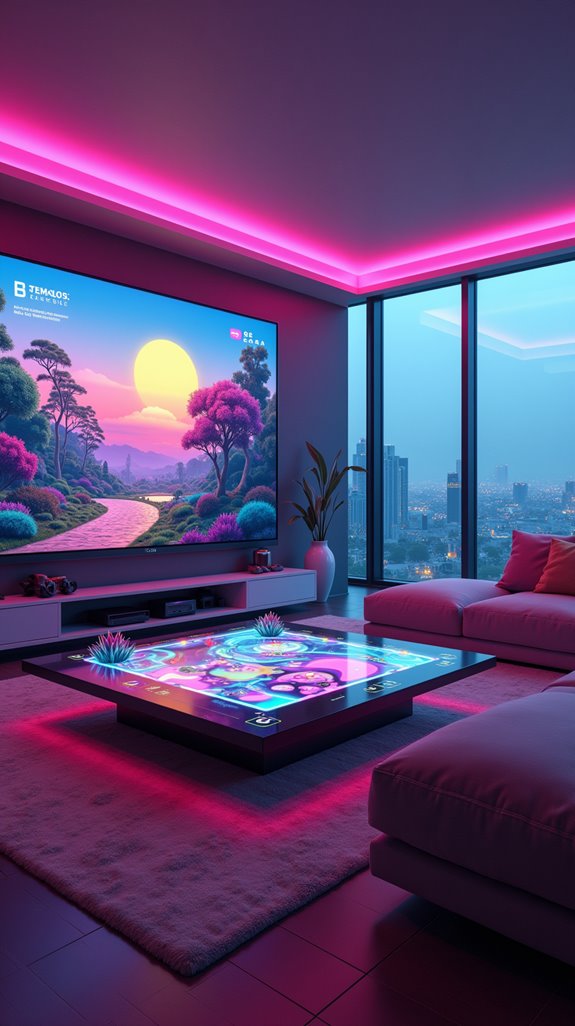 high tech entertainment experience