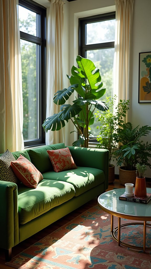 indoor plants garden integration