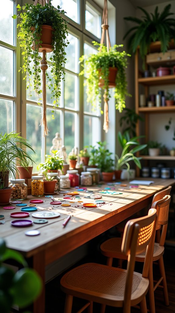indoor plants inspire creativity