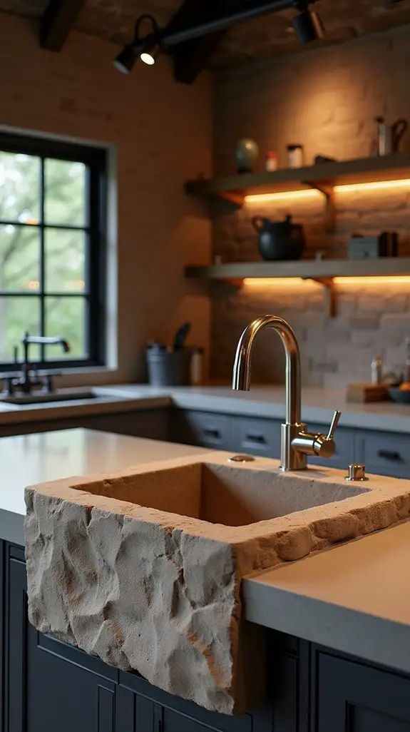 industrial elegance in kitchens