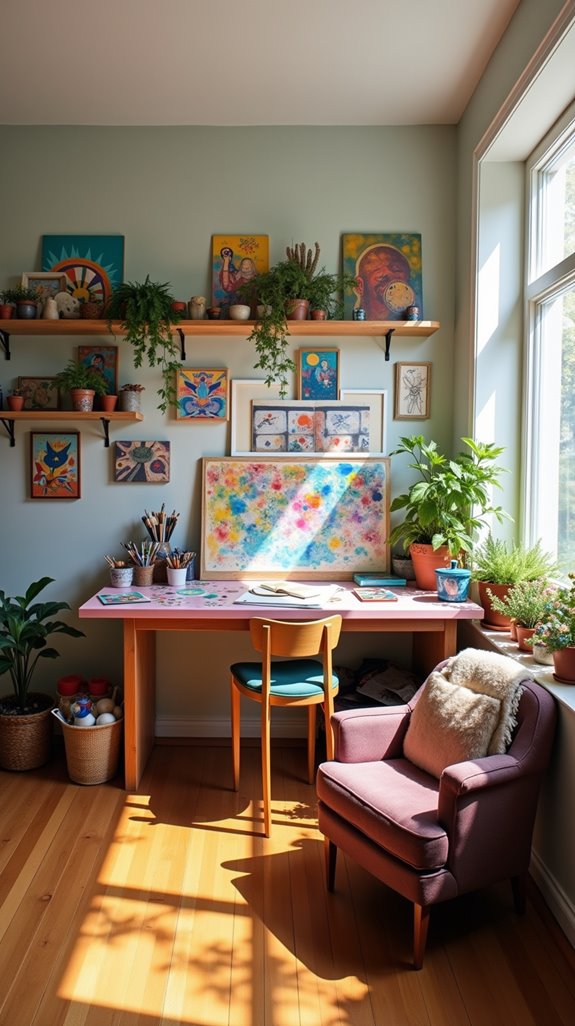 inspiring creative studio sanctuary