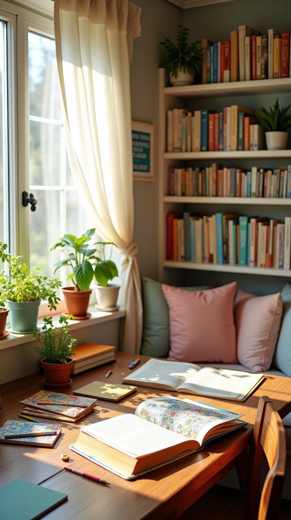 inspiring homeschooling learning station