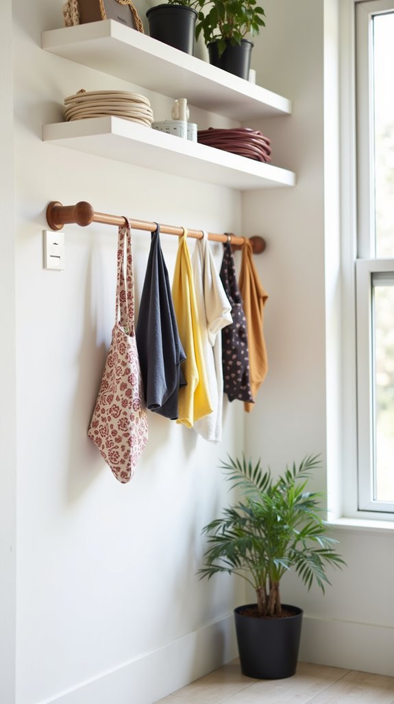 install rod for organization