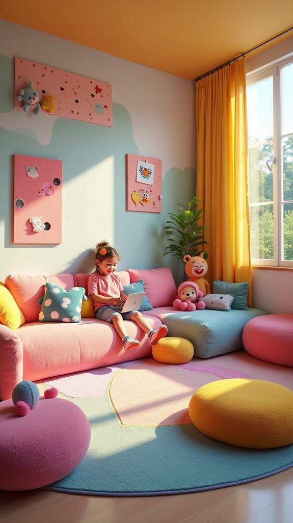 interactive children s play area