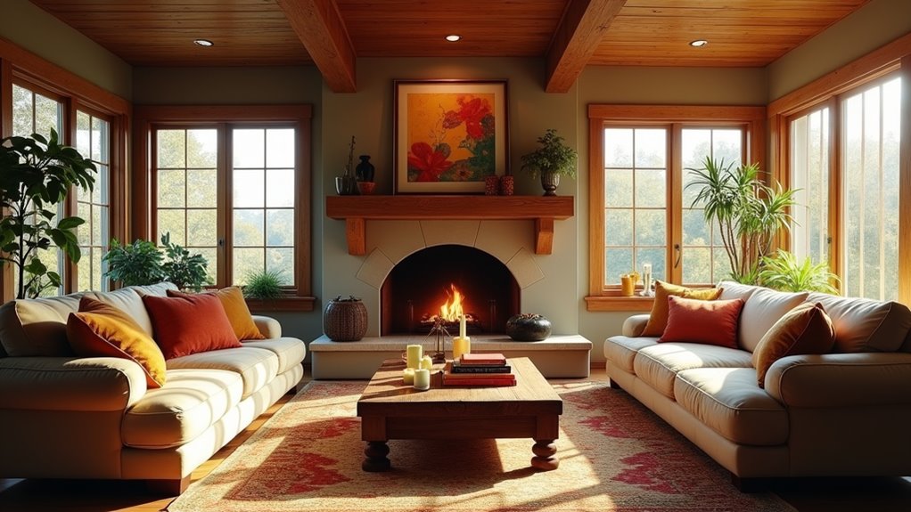 inviting family gathering spaces