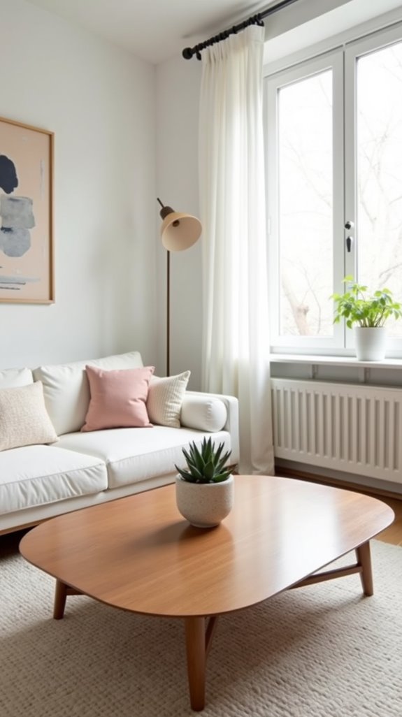 inviting modern minimalist living