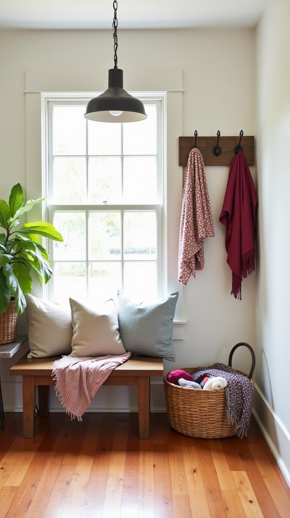 inviting warm entryway decor