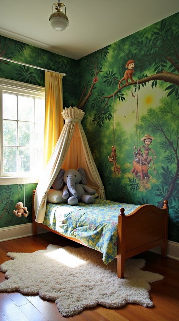 jungle adventure toddler room