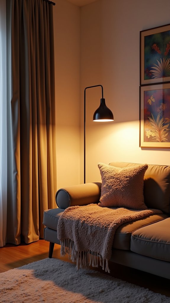 layered lighting enhances atmosphere