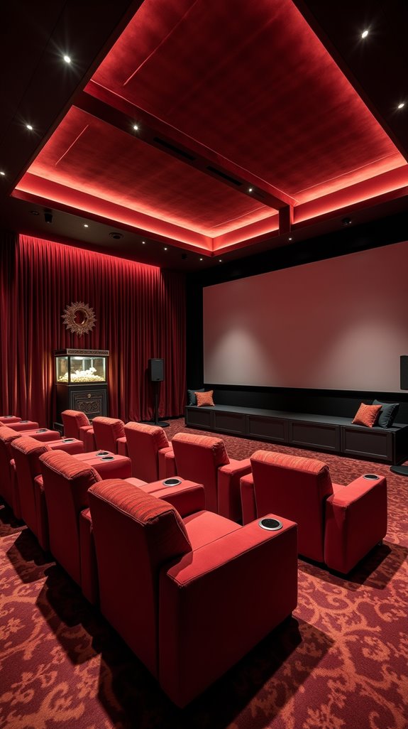 luxurious cinematic experience at home