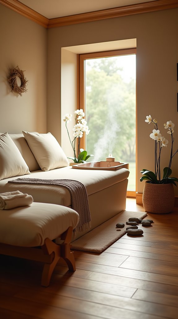 luxurious foot spa experience