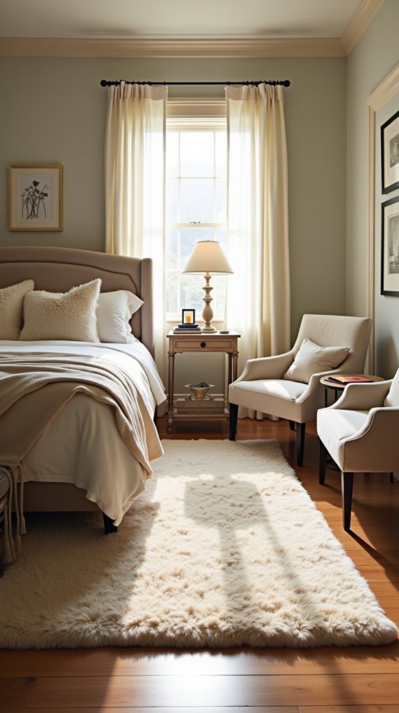 luxurious rugs enhance comfort