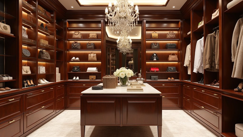 luxury storage closet designs
