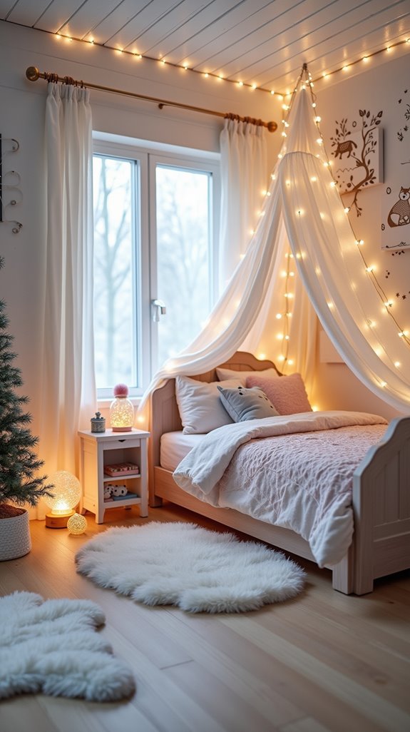 magical snowy room transformation