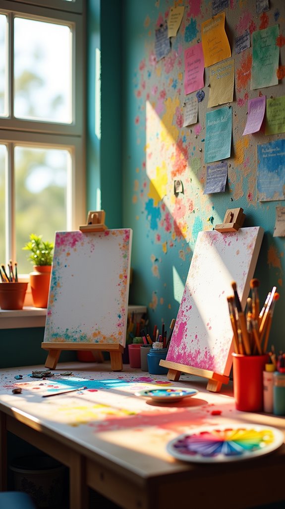 magnetic board for inspiration