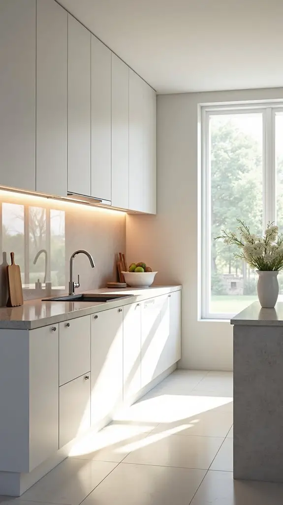 matte or glossy finishes