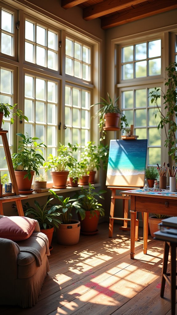 maximize natural light sources