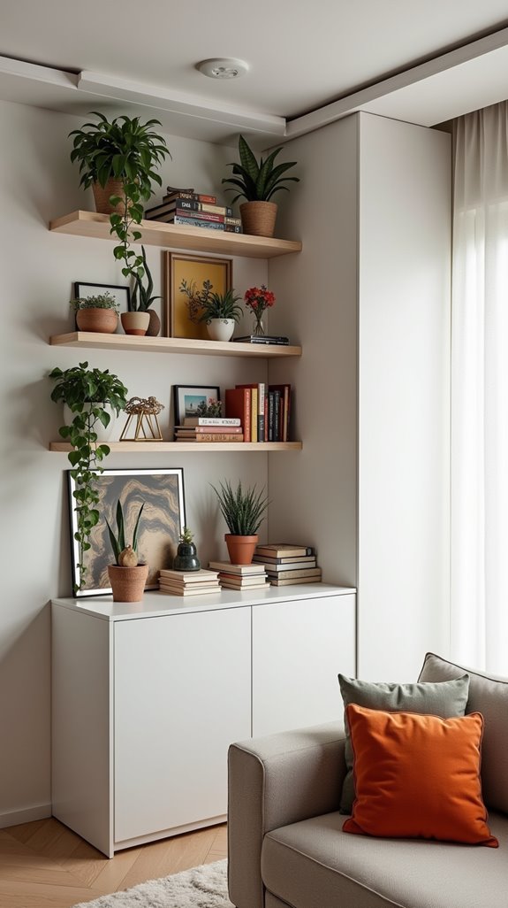 maximize vertical storage options