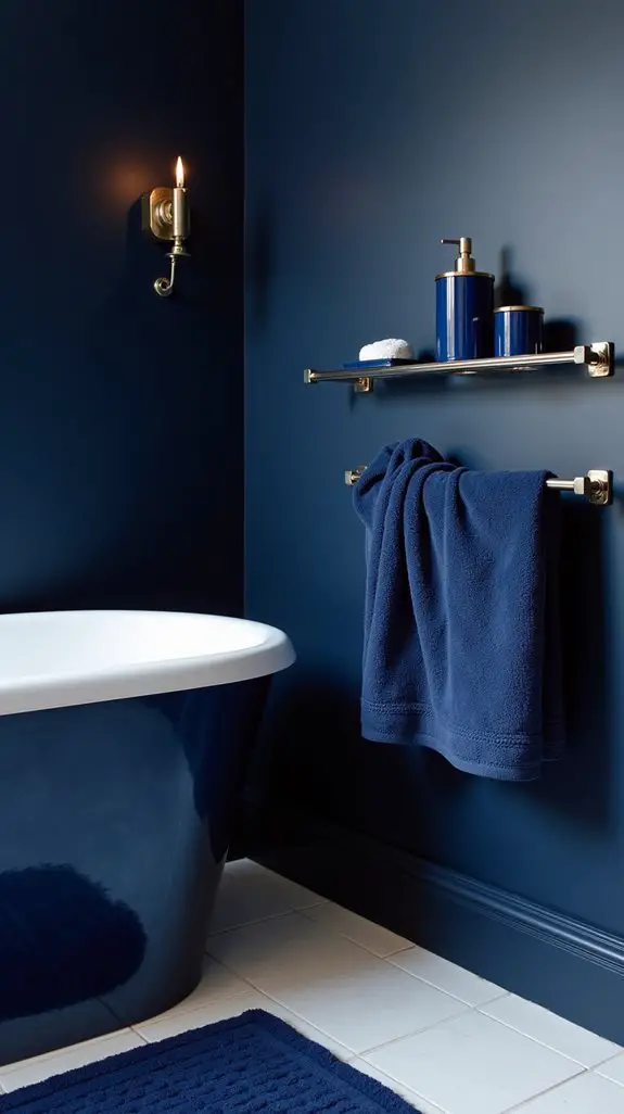 midnight blue decorative accessories