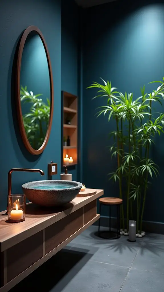 midnight blue natural retreat