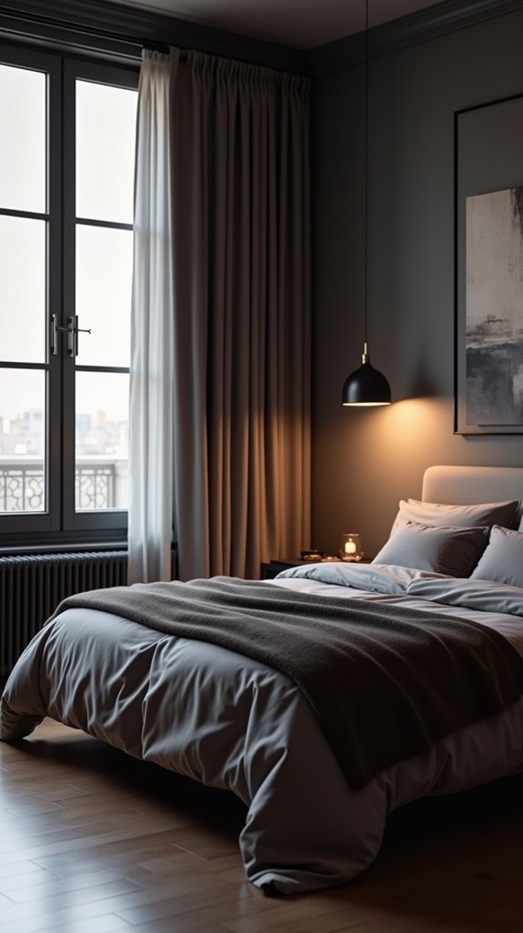 midnight grey luxurious sanctuary