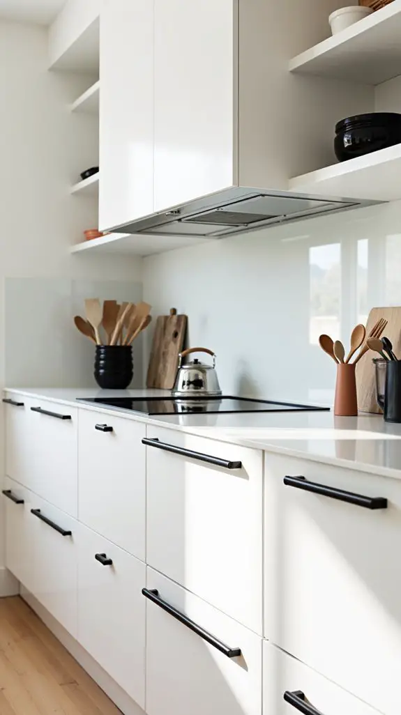 minimalist elegance with contrast