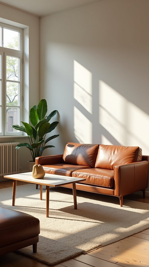 minimalist sleek living room
