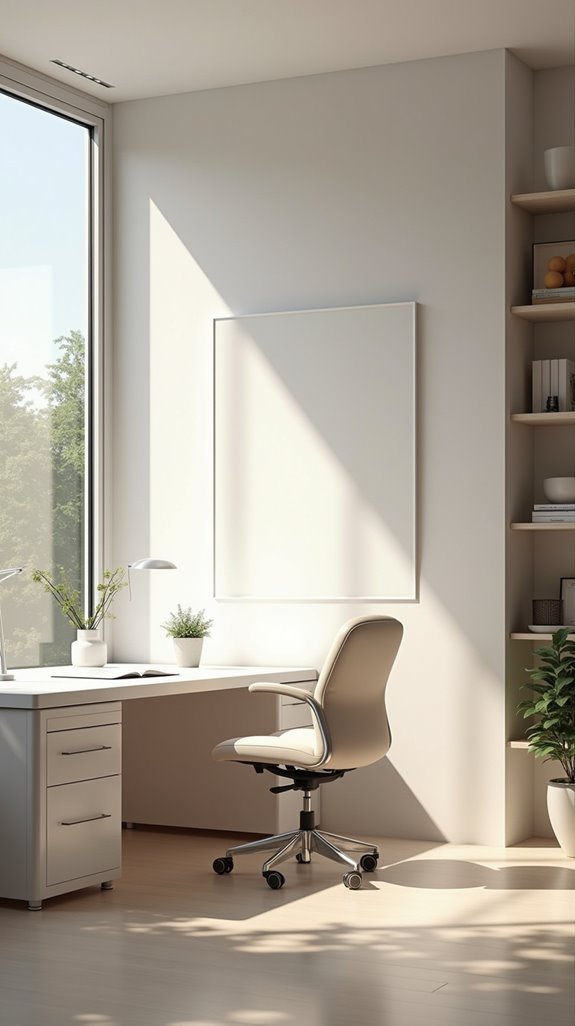 minimalist workspace for productivity