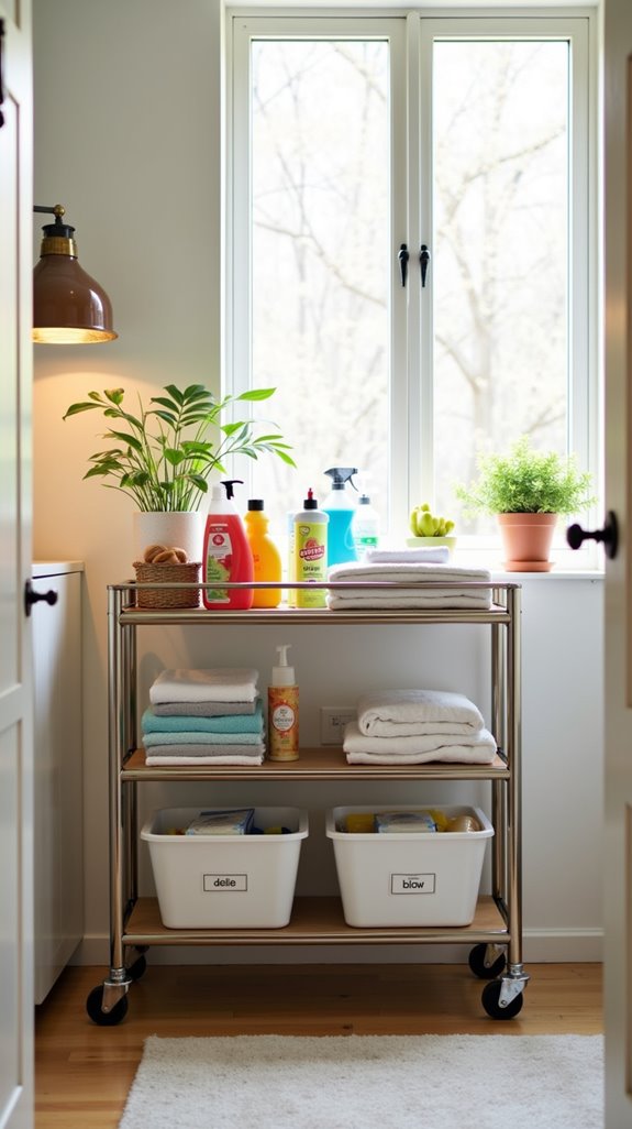 mobile storage trolley benefits