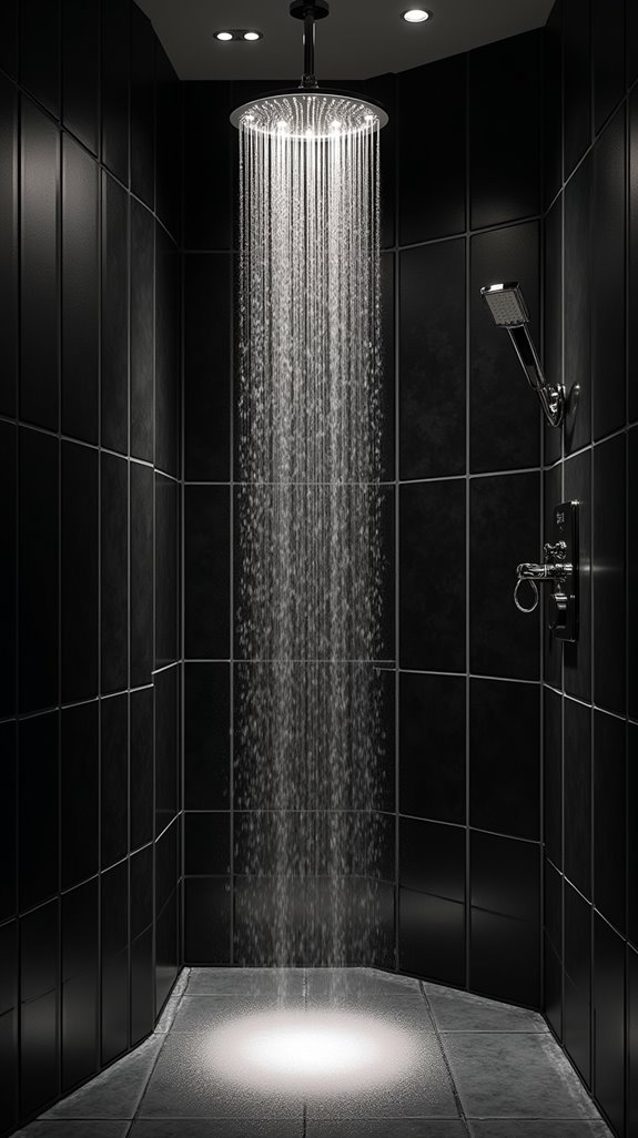 monochrome elegance in bathrooms