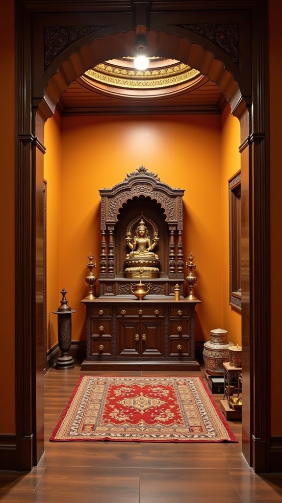 multi functional pooja room furniture